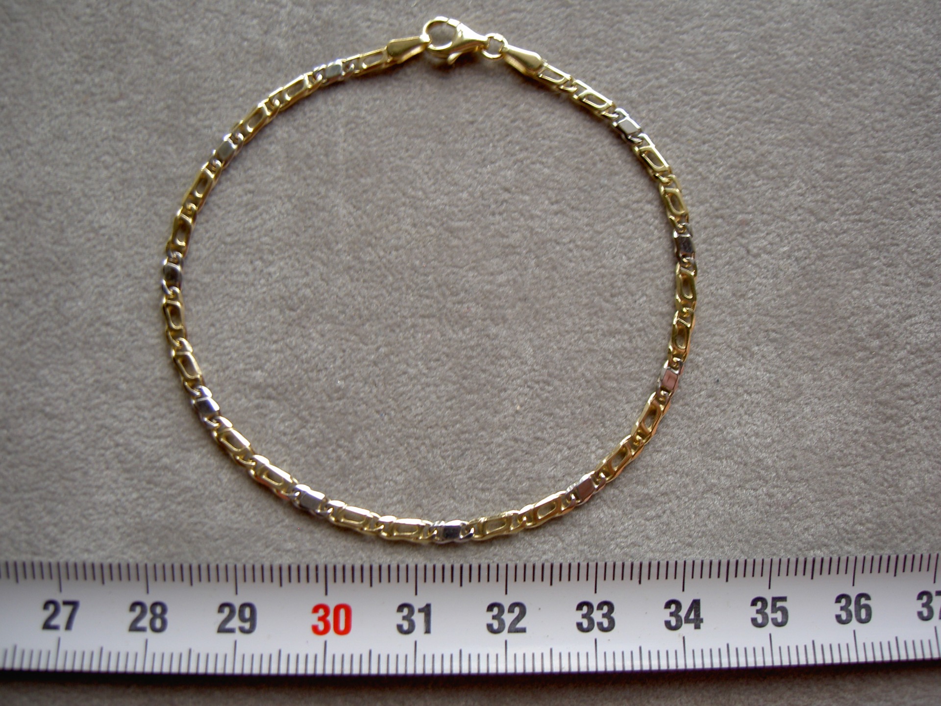 Flash genoeg krassen Gouden armband valkenoog, 18,5cm 2.6 mm - Armbandjes (dames) -  Budgetjuwelier